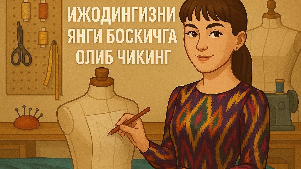 Асос Андоза Чизишни Янаям Осонроқ Тушунтирдим. ТИКУВЧИЛИК СИРЛАРИ