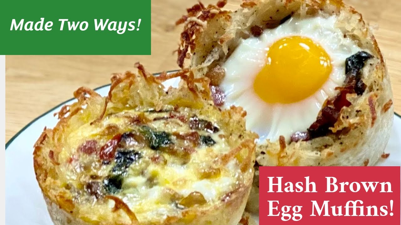 Hash Brown Breakfast Muffins YouTube