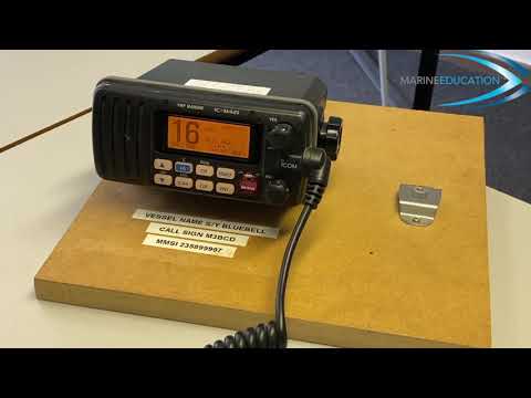 VHF MAYDAY Distress Alert & Voice Call