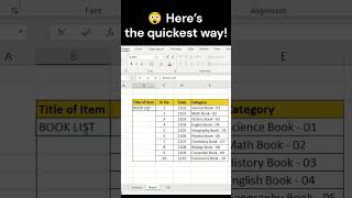 How to Write Vertical Text in Excel 😲 Easy Excel Trick #excel #exceltips #exceltricks