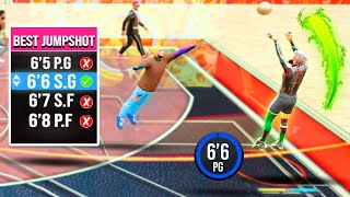 this jumpshot for 6'6 PGs is EXACTLY like PATTY MILLS... BEST JUMPSHOT for 6'6 pgs 🤯 NBA 2K24