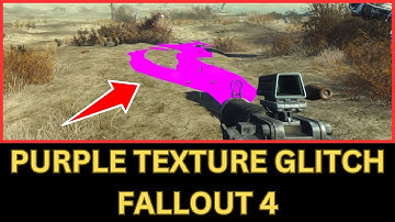 Fallout 5 Purple Texture Glitch Due to DLCs (Fix it with Next Gen Update)
