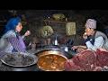 Authentic Village Life in Eastern Nepal | Organic Dhido &amp; Buff Curry Cooking | @TheRuralLifeNepal