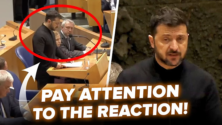 💥Zelensky Receives Explosive OVATION in The Hague! The Audience FEEL Silent
