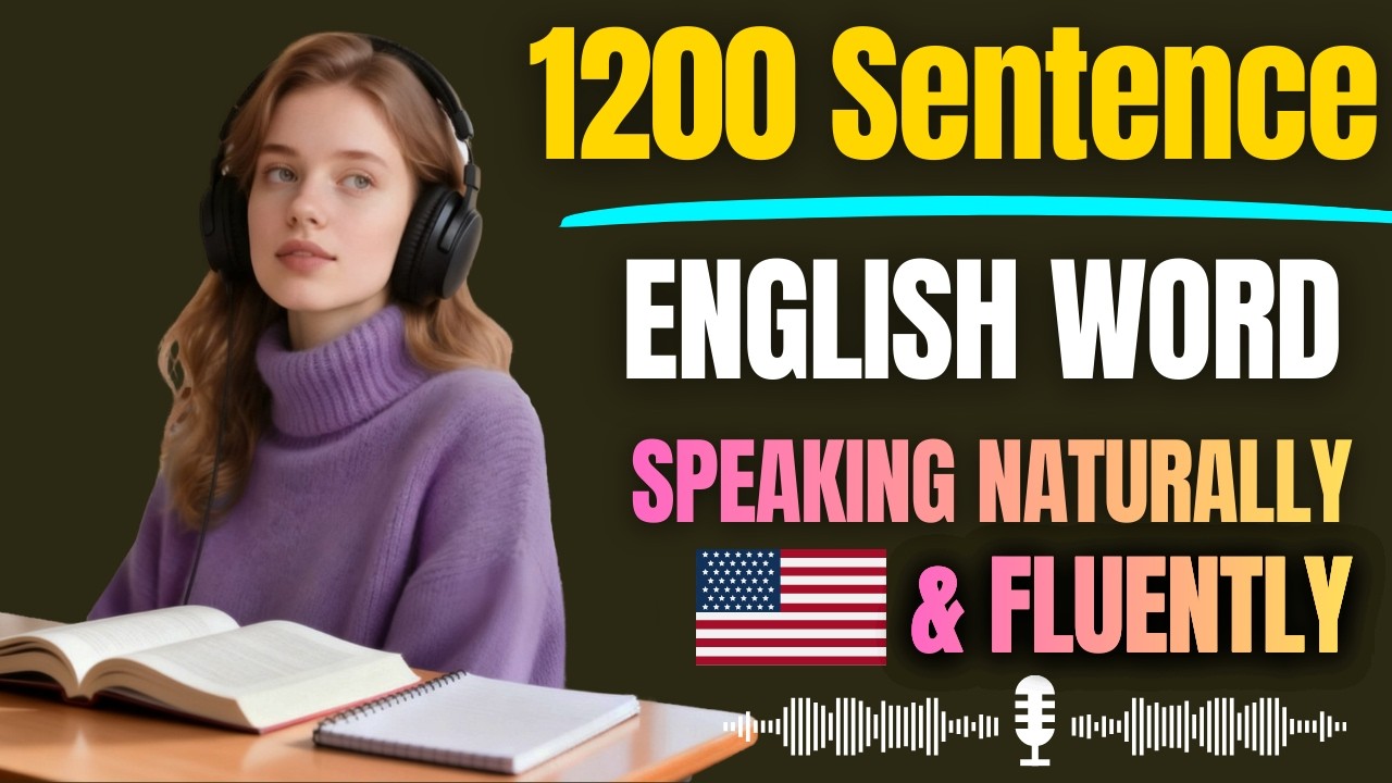 1200 Everyday English Sentences for Fast and Fluent Speaking | Podcast English