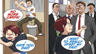 My police officer Dad all of my trading cards... [Manga Dub]