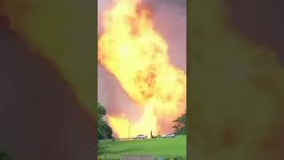 Fire Breaks Out In Malaysia After Gas Leak At Petronas Pipeline