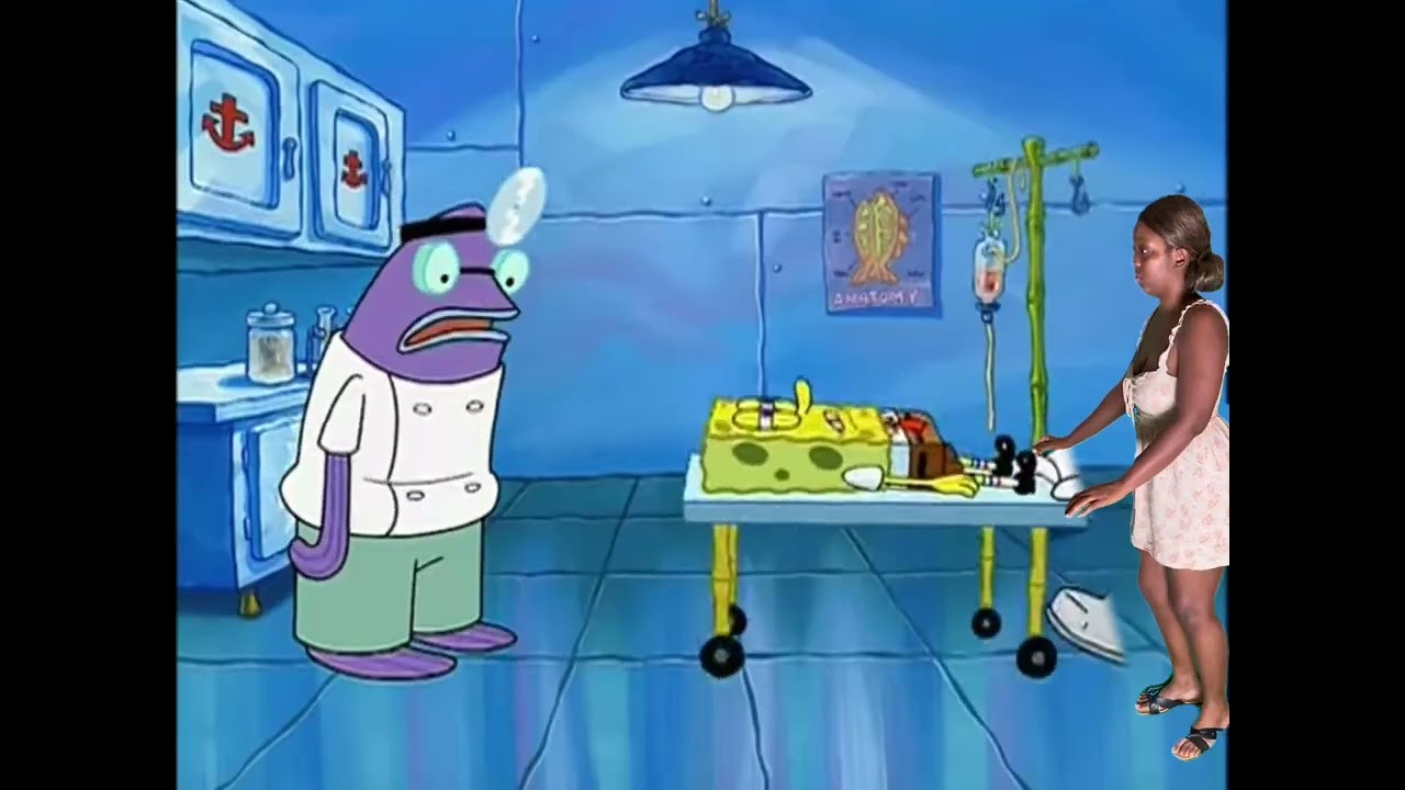 spongebob slip