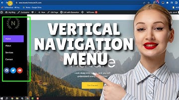 How To Create WordPress Vertical Navigation Menu (2025)