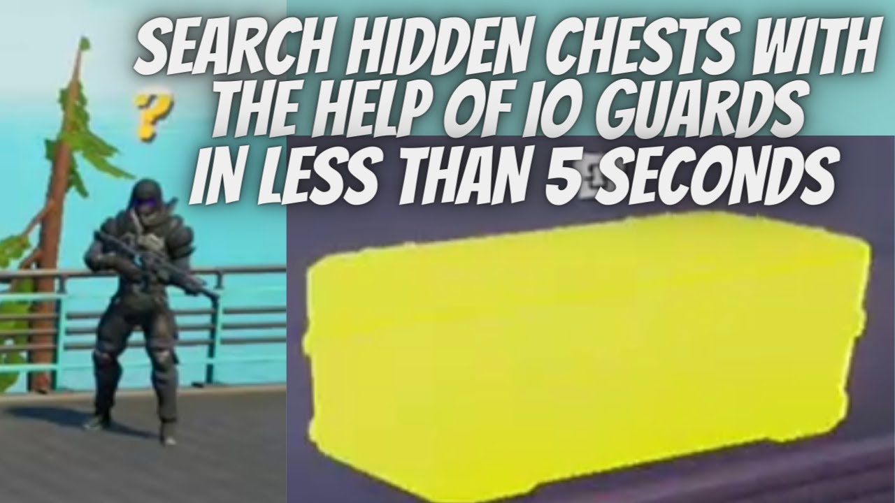 Where to find Hidden Supply Chests with the help of IO Guards in