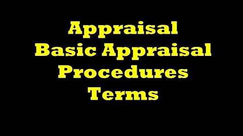Appraisal Exam: Basic Appraisal Procedures Vocabulary - DayDayNews