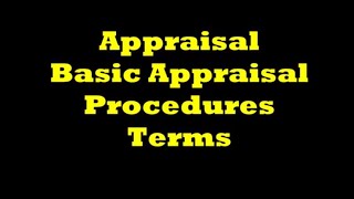 Appraisal Exam: Basic Appraisal Procedures Vocabulary screenshot 2