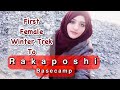 RAKAPOSHI BASE CAMP TREK | FIRST FEMALE SOLO TRAVEL IN PAKISTAN | SOLO FEMALE ADVENTURE TREK