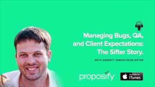 Managing Bugs, QA, and Client Expectations: The Sifter Story - ADB-029