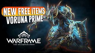 Free Items Inbound, Voruna Prime, New Incarnon Weapons, Heirloom, Deluxe Skins And More Warframe