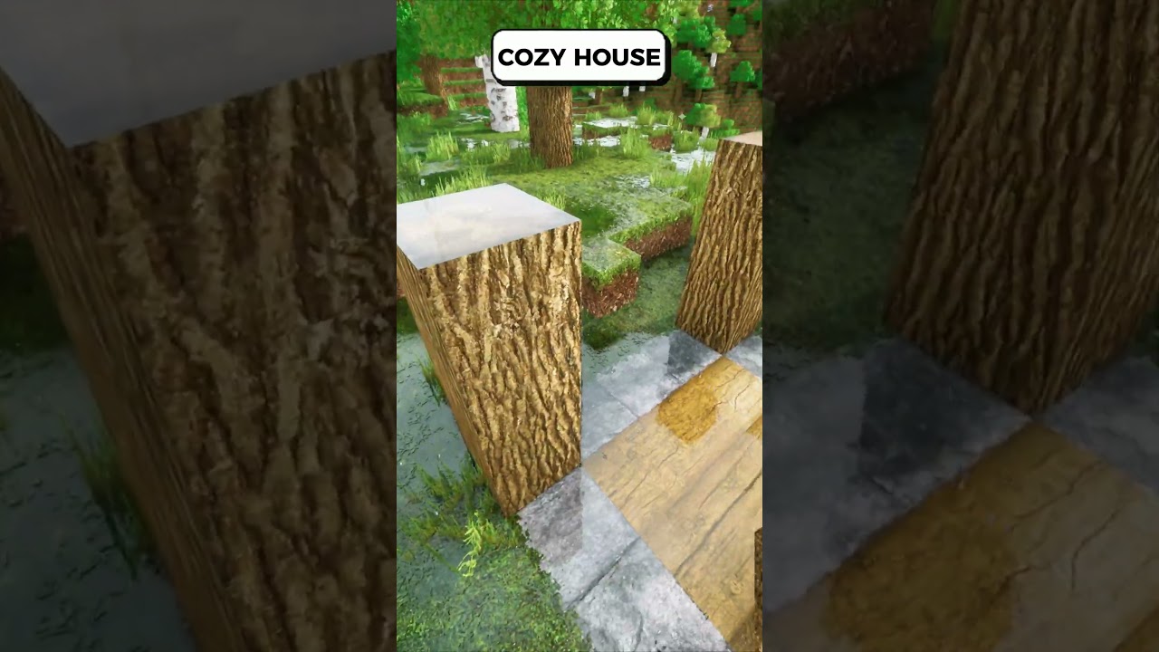 Уютный домик в Minecraft 🏠 