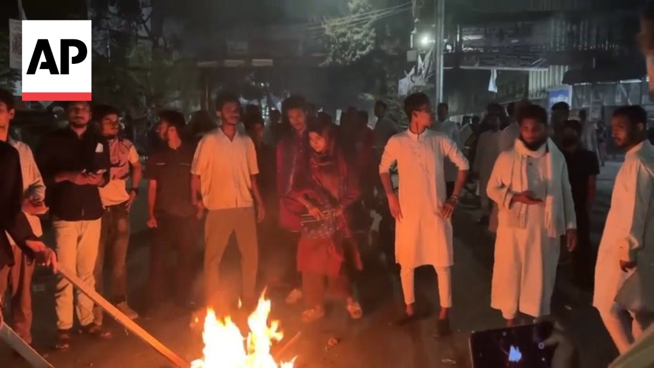 Protesters in Bangladesh seek justice for activist killed in December