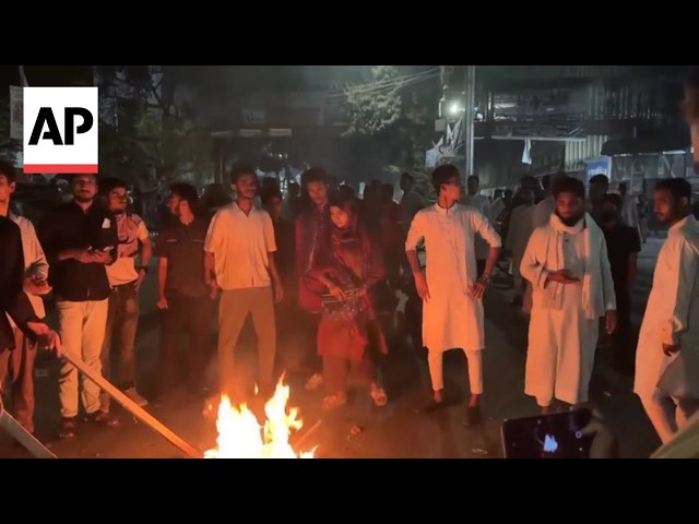 Police in Dhaka clash with protesters seeking justice for activist killed in December