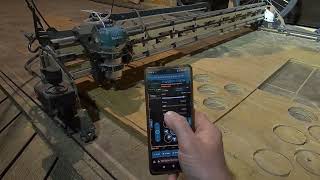 Control Your CNC from Your Phone β ESP32-CNC Joystick in Action