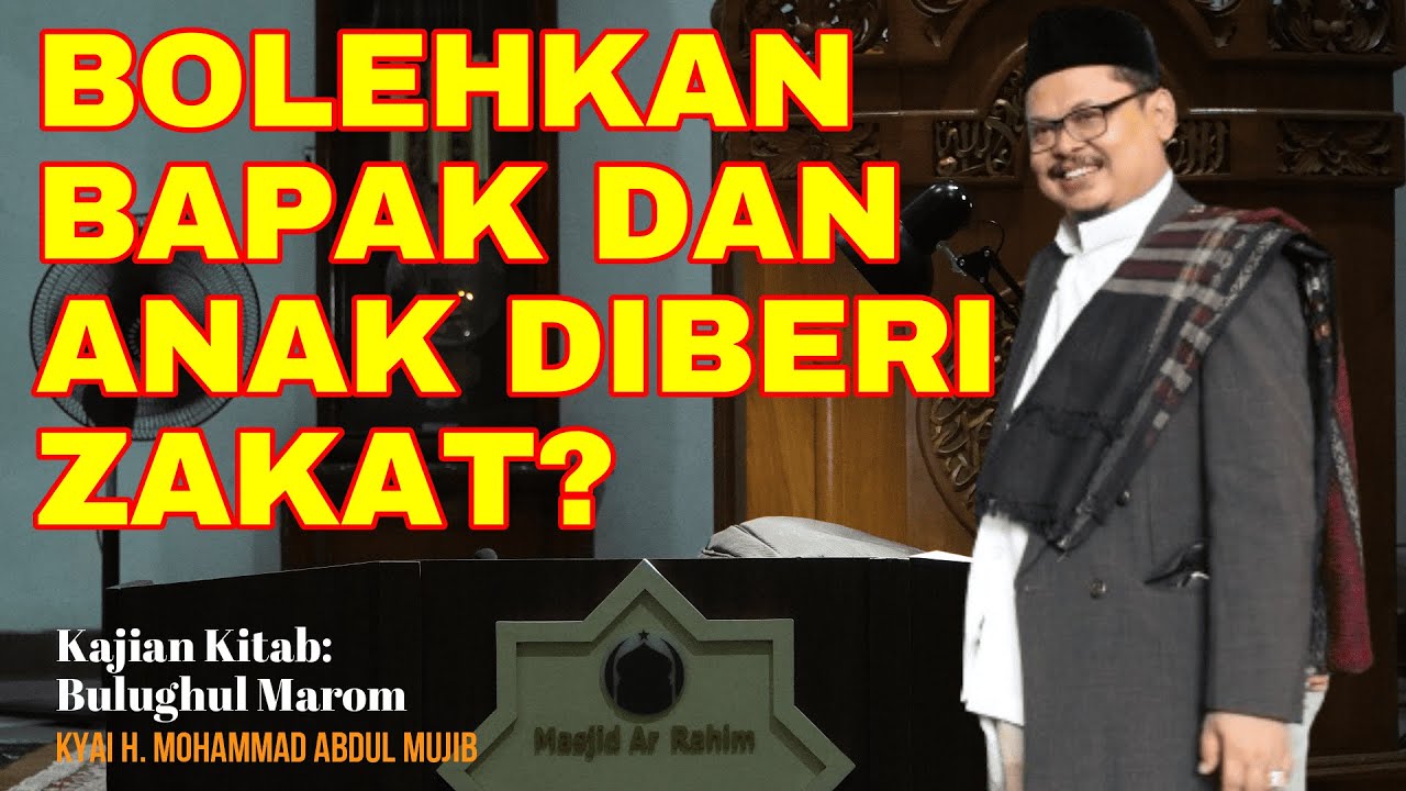 ANGGOTA KELUARGA YANG PALING BERHAK MENERIMA ZAKAT & SODAKOH || Kitab Ibanatul Ahkam 