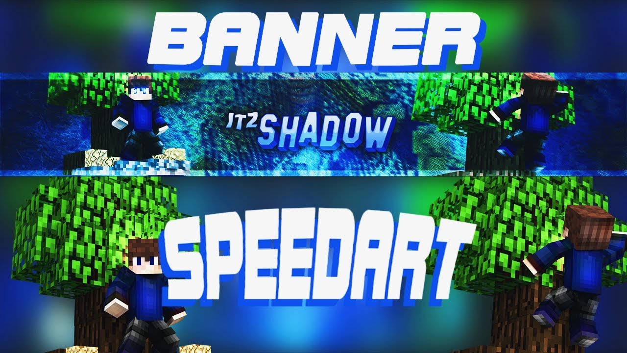 Minecraft Banner Speedart Itzshadow Youtube
