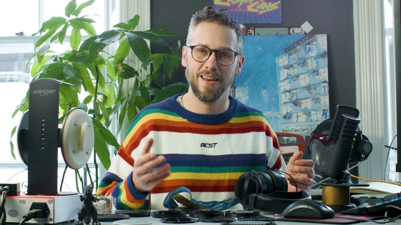 HiFiMAN Ed XS Custom Cans Mod+Geekriaカバー HiFiMan Edition XS Super Grills and HifiMan Comfort Headband