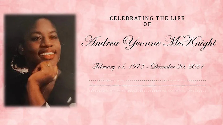 Andrea McKnight Memorial Service