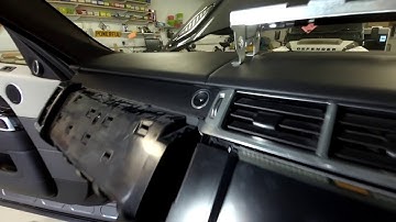 How to Remove Upgrade Car Stereo Radio Audio DVD GPS Navigation Head Unit Sat Nav Range Rover Sport