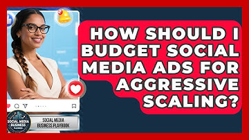 How Should I Budget Social Media Ads For Aggressive Scaling? - Social Media Business Playbook