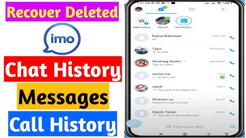 How to Recover Imo Deleted Chat History | Imo Deleted Messages Recovery