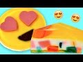 Gelatina de Mosaico Emoji (Gelatina de la lechera)