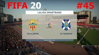 FIFA 20  - Modo Carrera  - Ud Almería vs. Cd Tenerife @ Arena D`Oro 