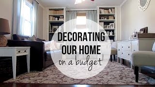 Decorating Our Home On A Budget: Living Room
