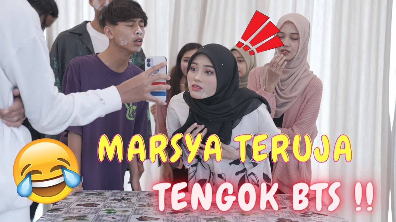 MARSYA TERUJA TENGOK BTS !! - ADA BAU JELES !