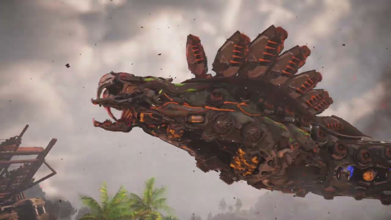 Horizon Forbidden West Slitherfang Boss Music - YouTube