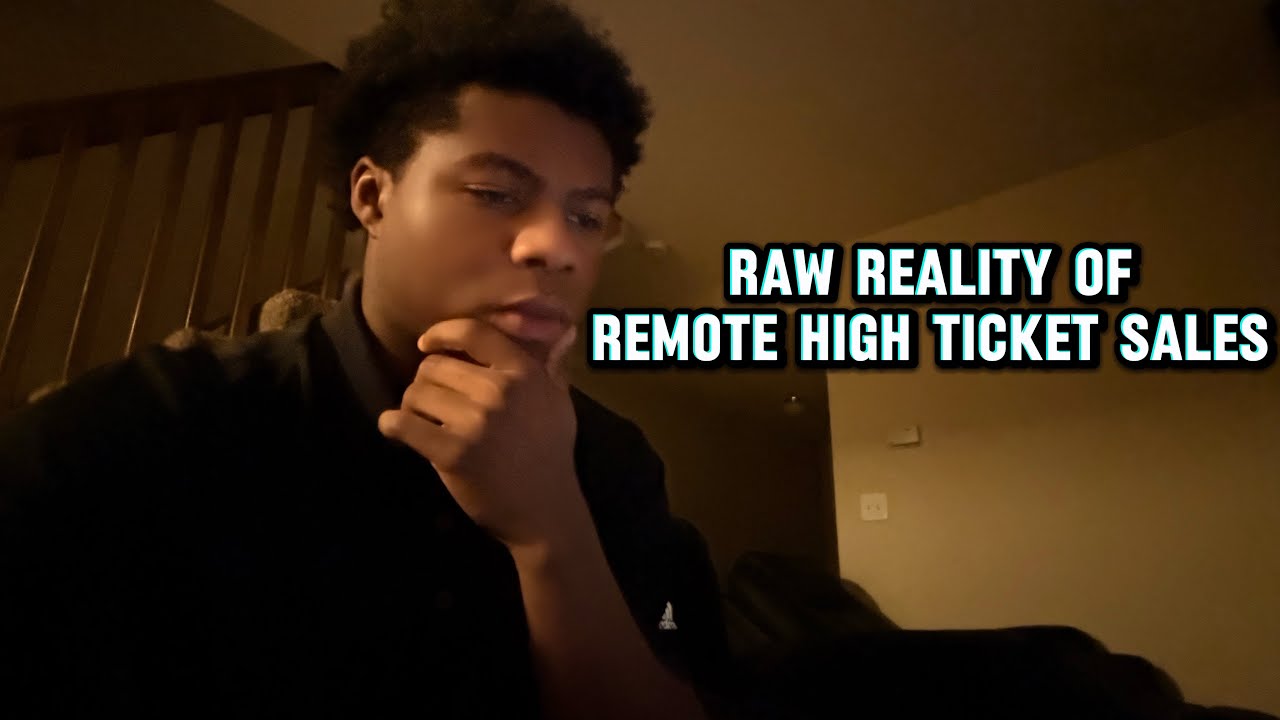 My intro to remote high ticket sales - YouTube