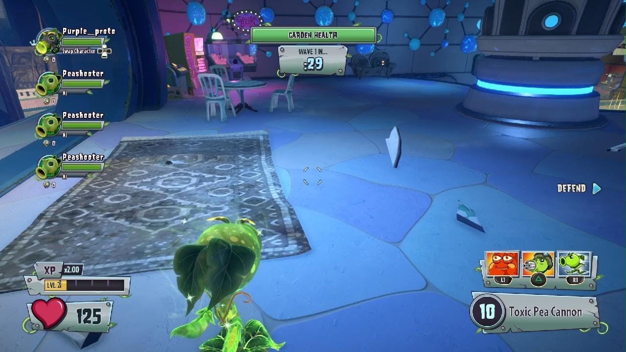 Plants vs Zombies GW2 la but peashooter smells bad bc of a fungi.