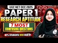 UGC NET Paper 1: Key Research Aptitude Topics 📚