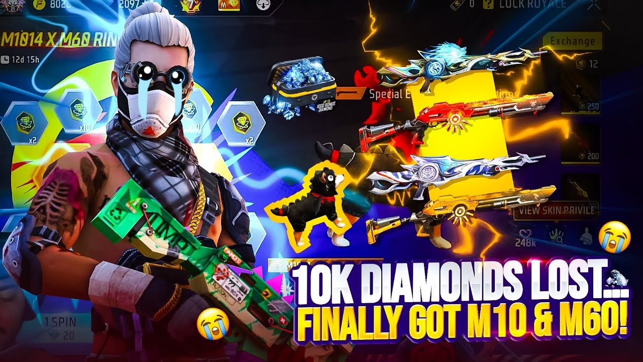 ♨️ NEW M10 X M60 RING EVENT 😱 10K DIAMONDS RIP 😭 CHETHAN 4X 💥