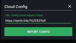 HOW TO CREATE HTTP CUSTOM CLOUD CONFIG LINK