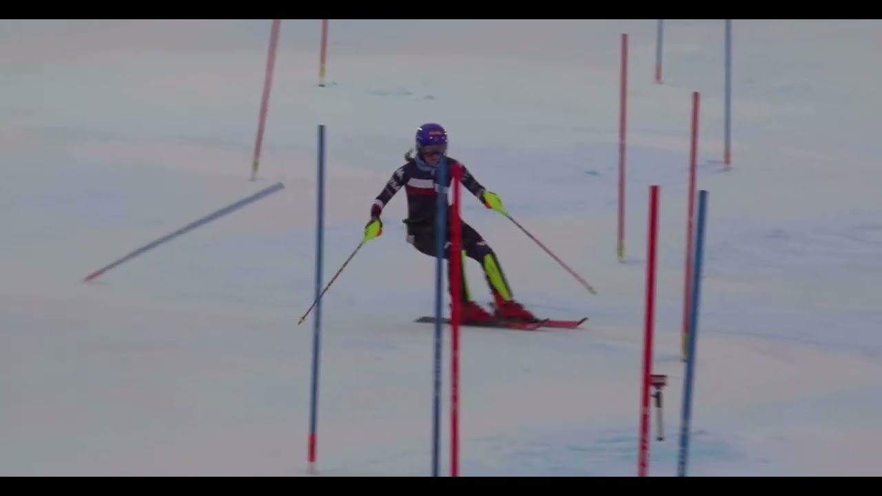 Mikaela Shiffrin SL Training Levi 2024