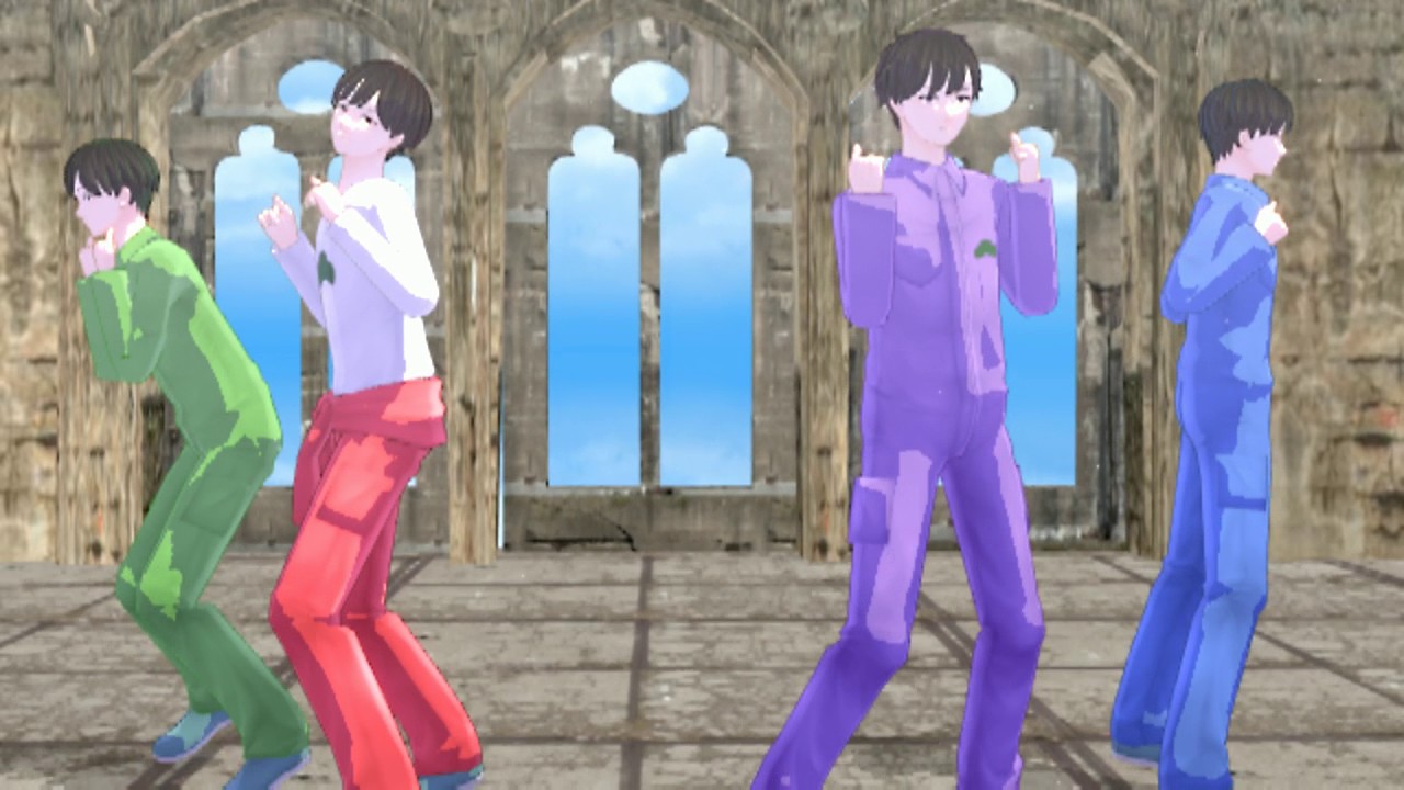 MMDおそ松さん　ポーカーフェイス