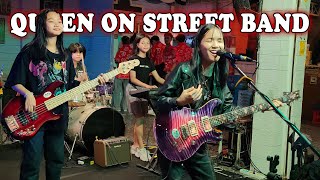 Queen On Street Band concert in Bangkok (with a champion drummer!)