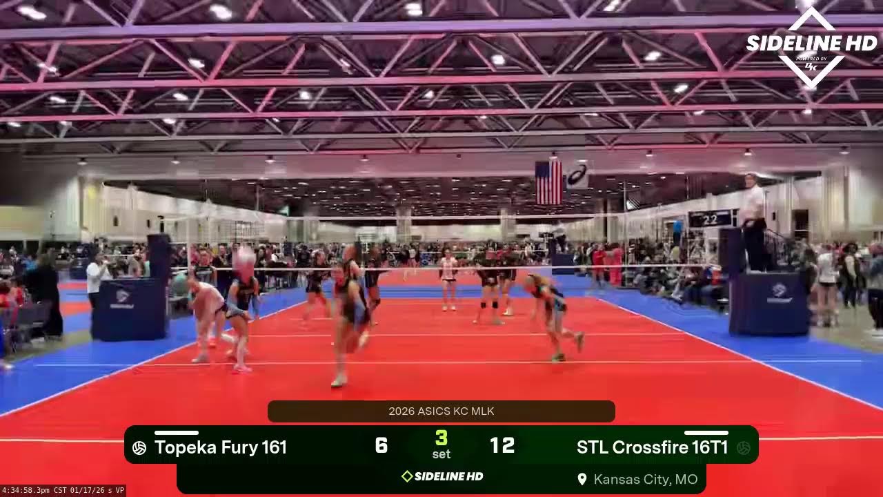 STL Crossfire 16T1 vs. Topeka Fury 161 (2026.01.17)