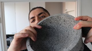 How to season a molcajete (Mortar and pestle seasoning)