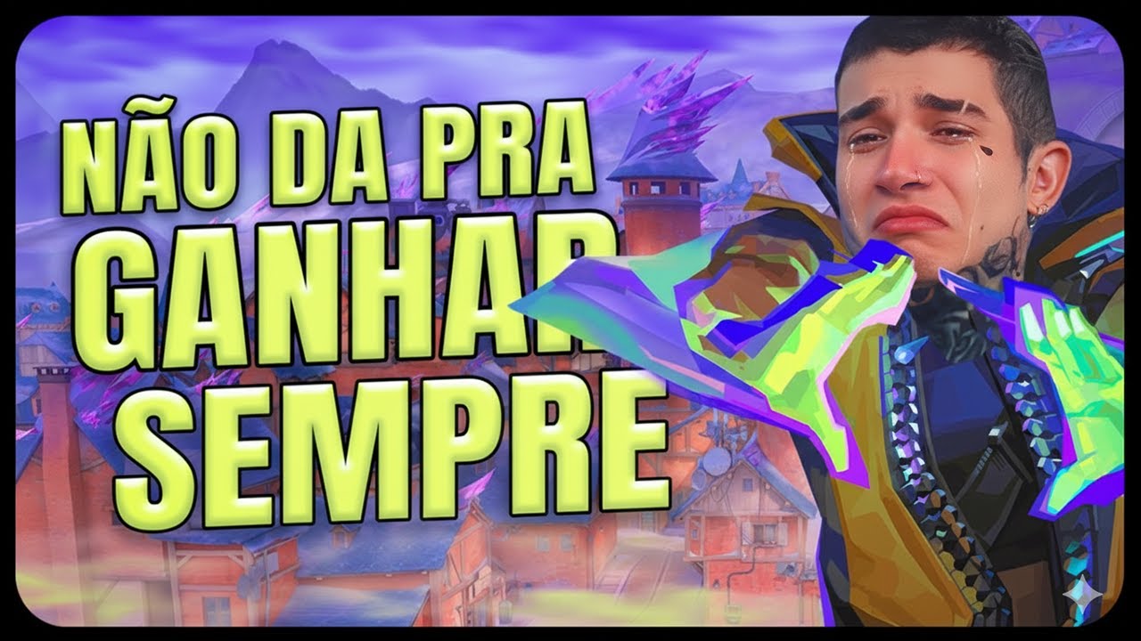 **NÃO DÁ PRA GANHAR SEMPRE, MAS PERDER...