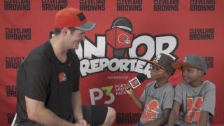 Junior Reporter with Gary Barnidge