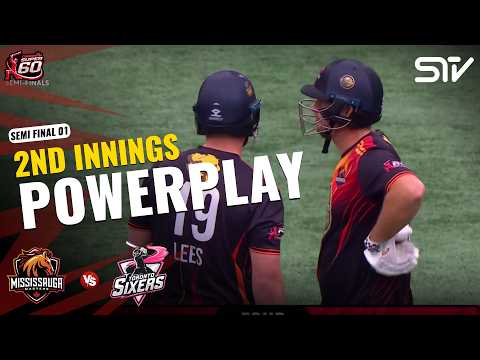 2nd Innings Powerplay | Mississauga Masters VS Toronto Sixers | Semi-Final 1 | CS 60 2026 | ZQ1H