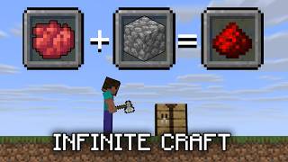 I Remade Infinite Craft in Minecraft... screenshot 2