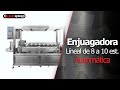 Enjuagadora Líneal para Envases de Vidrio